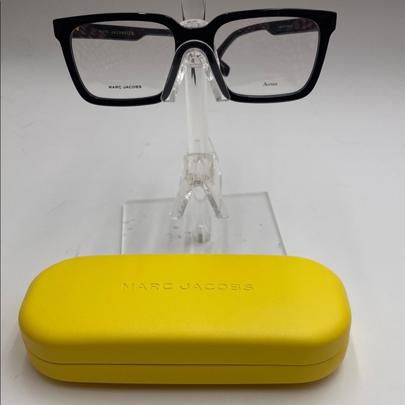 Marc Jacobs NEW Black Rectangular Glasses - Picture 7 of 7